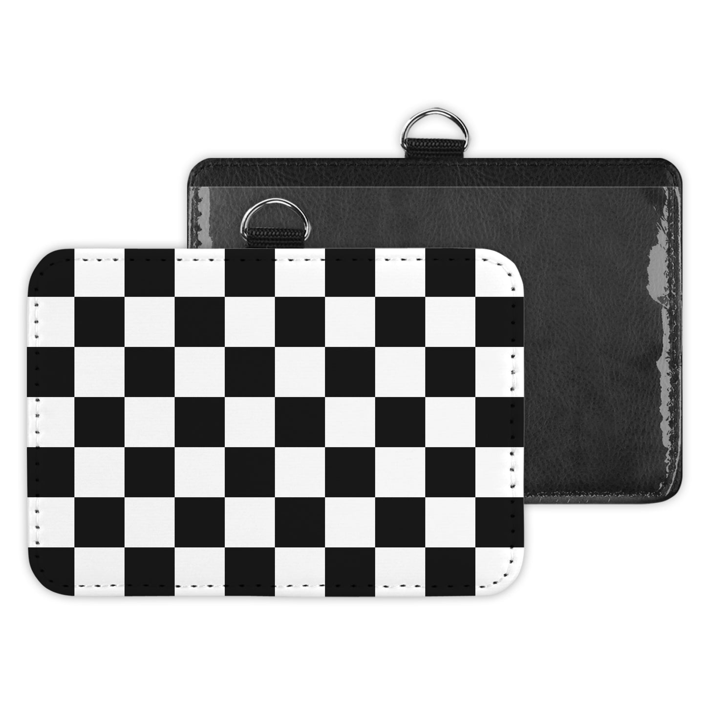 checkerboard - id badge holder