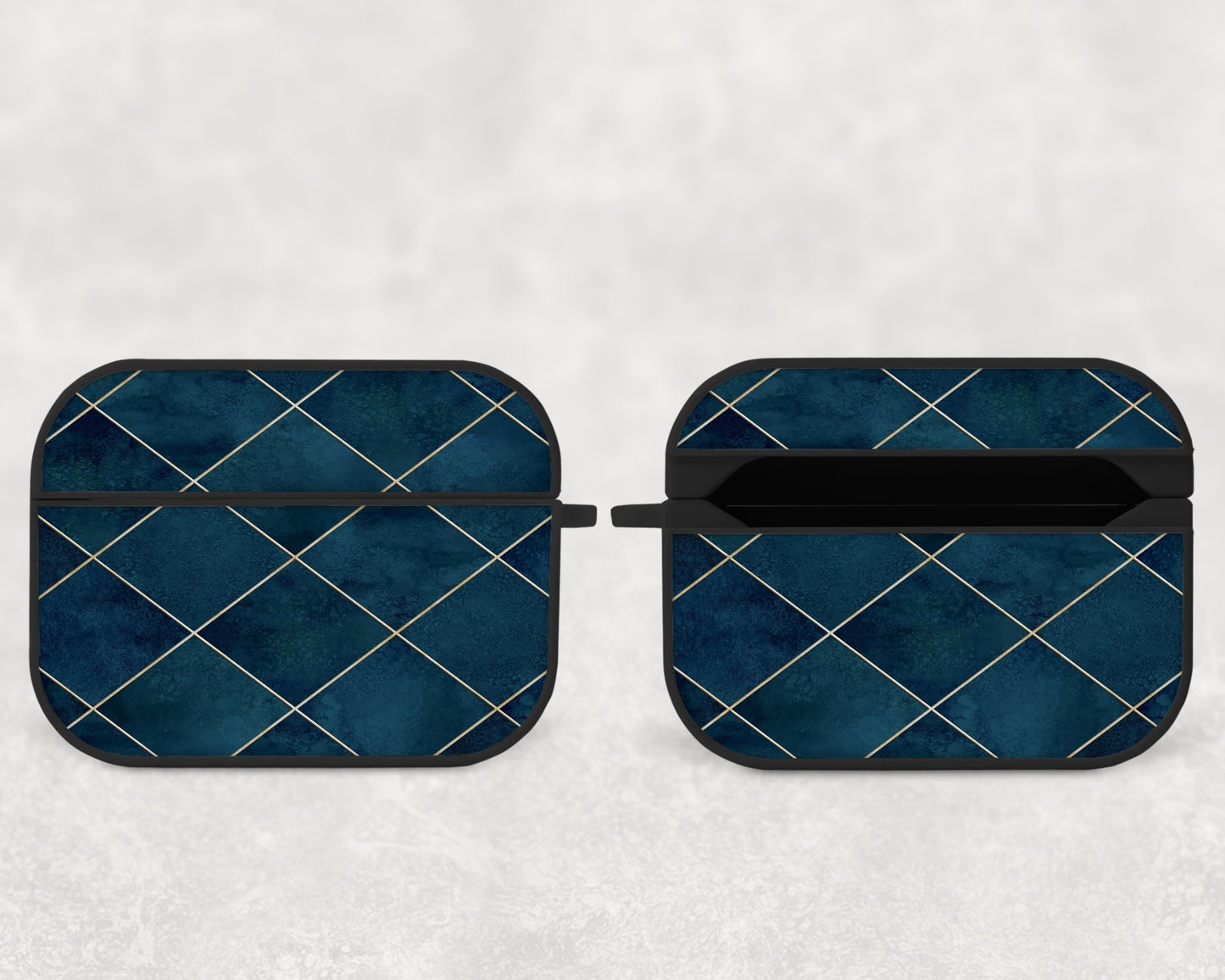 blue tiles - airpods case