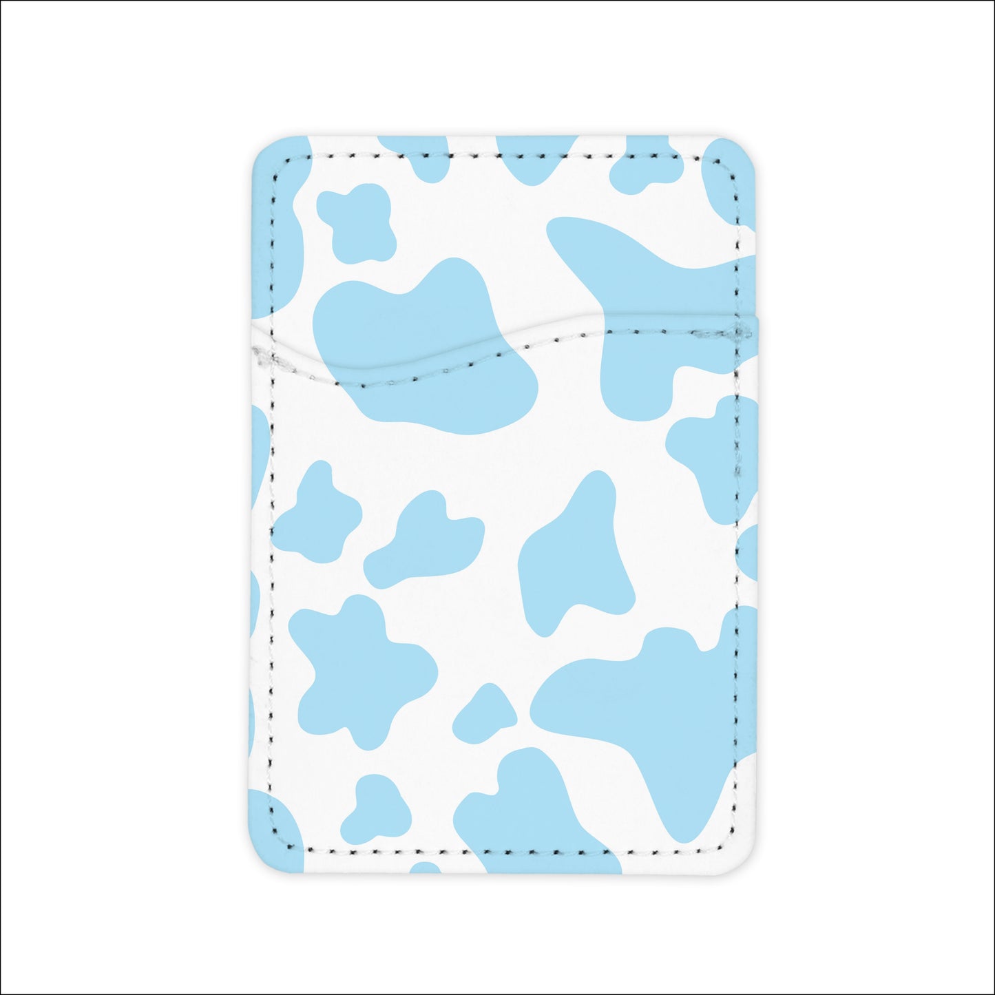 cow print - phone wallet