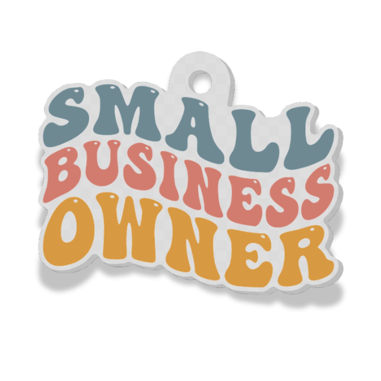 small business owner keychain