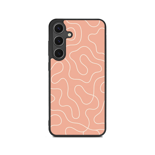 peach squiggles