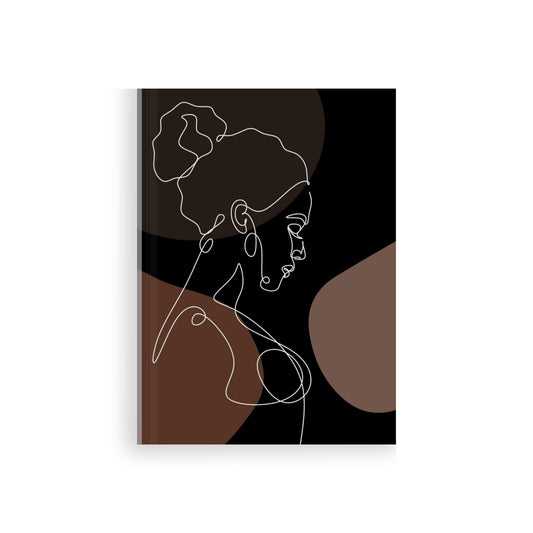 woman in abstract - journal