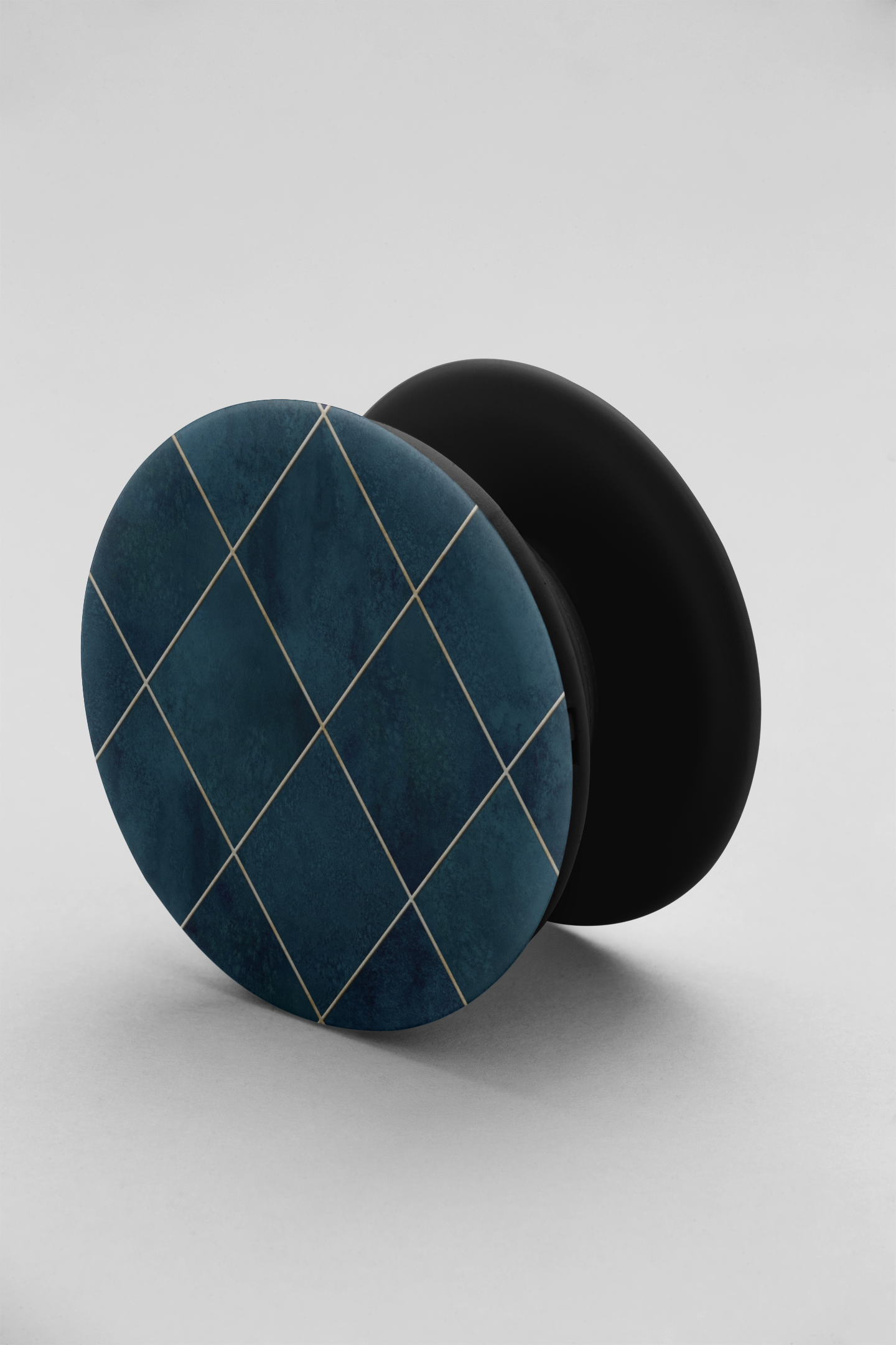 blue tiles - phone grip