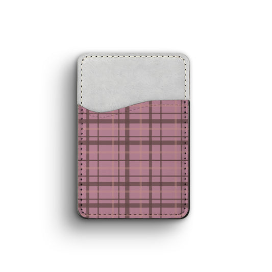 plaid - phone wallet