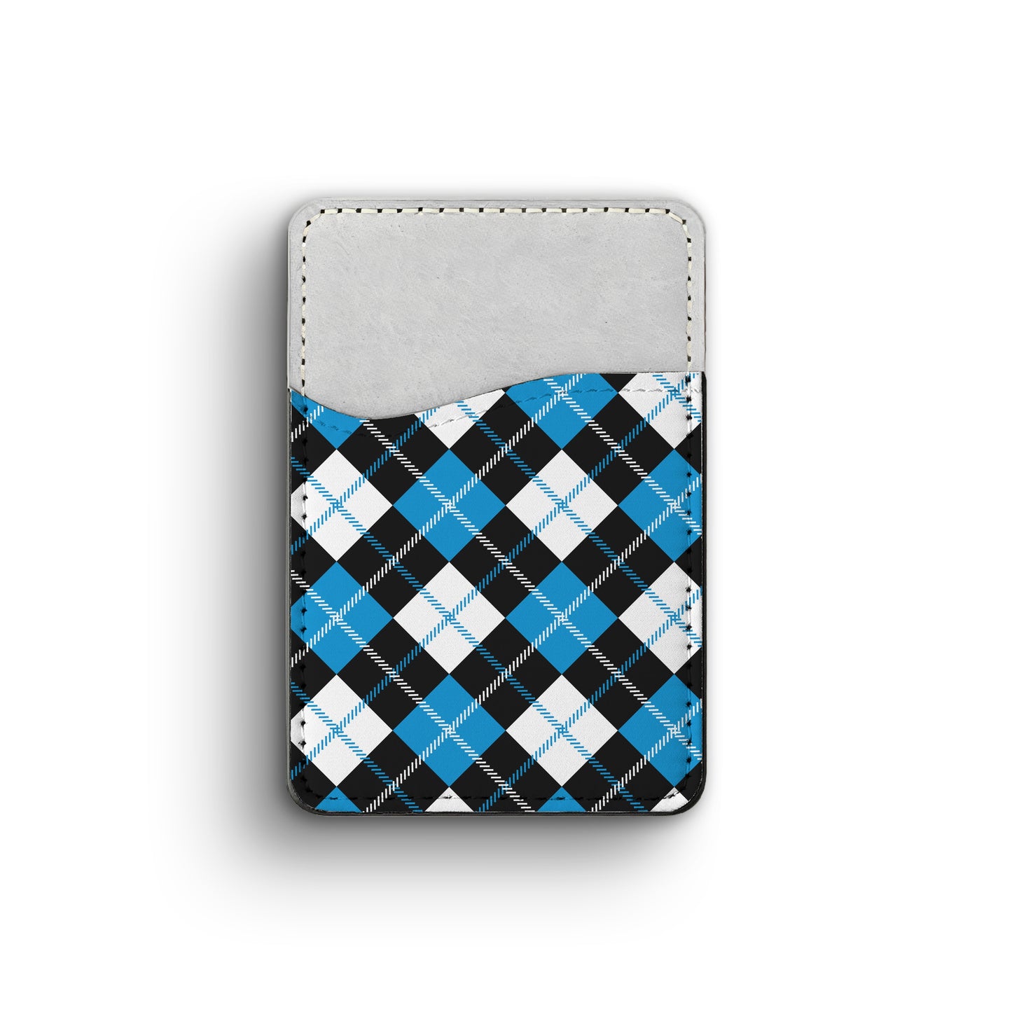 plaid - phone wallet
