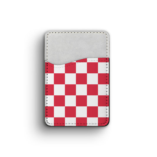 checkerboard - phone wallet
