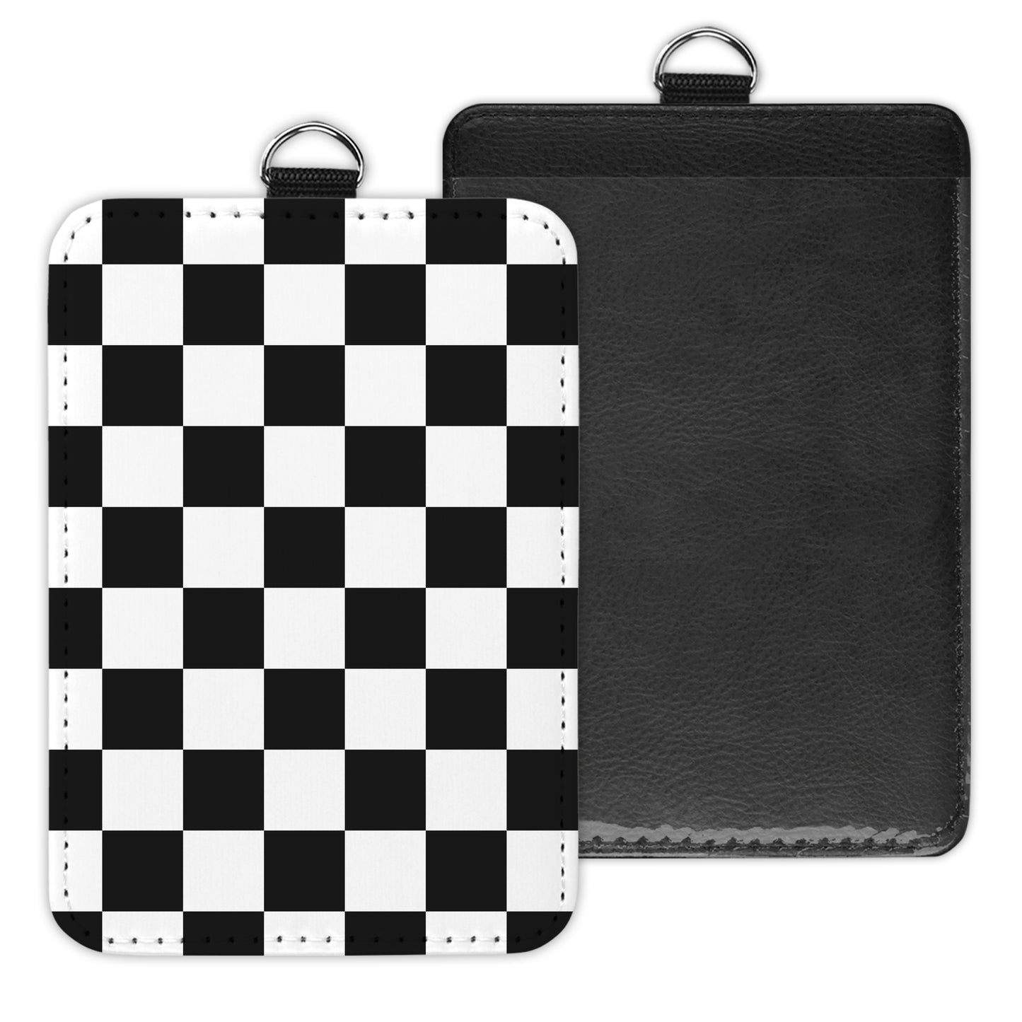 checkerboard - id badge holder