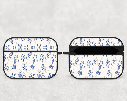blue flowers - airpods case