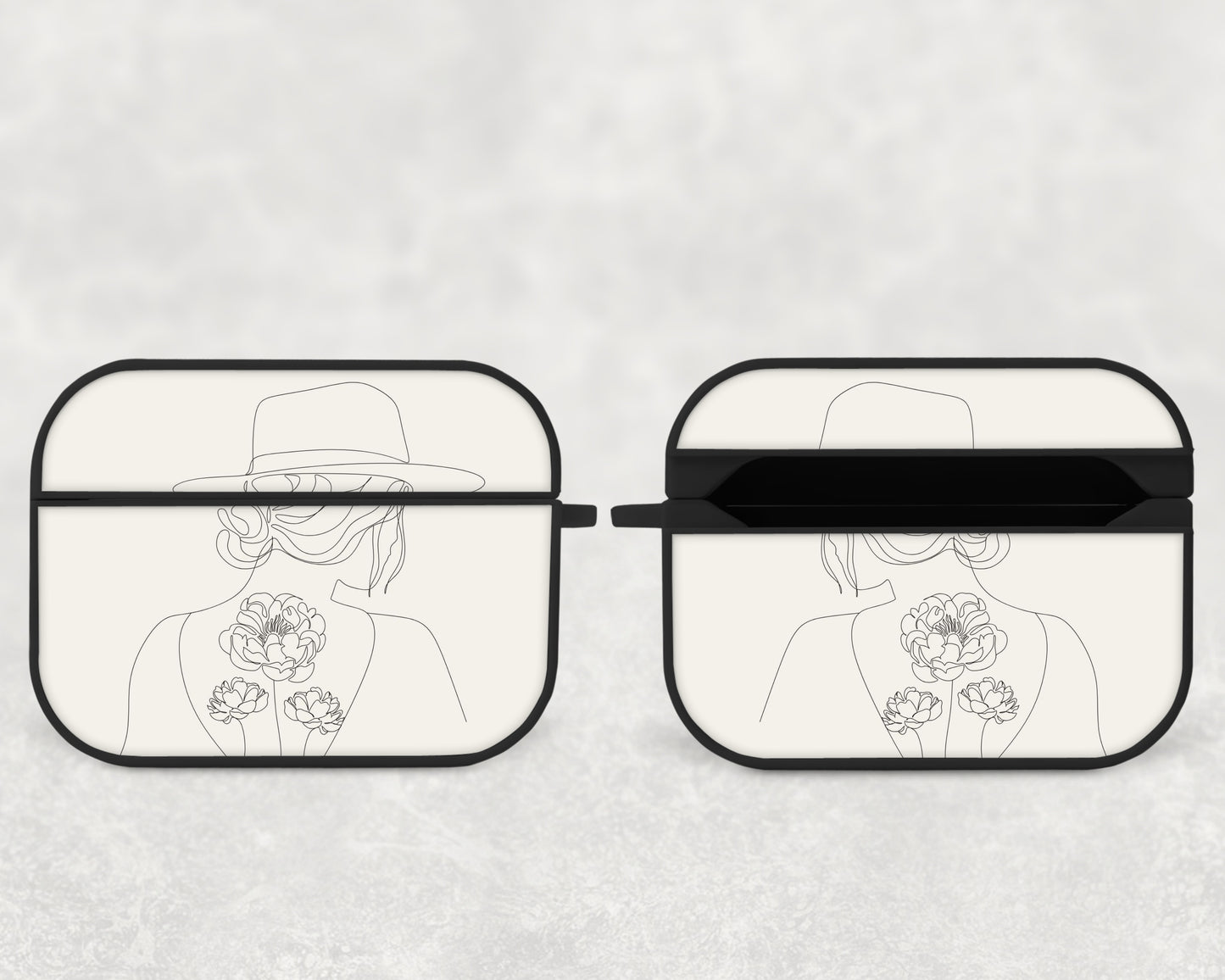 line lady - airpods case