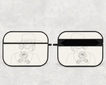 line lady - airpods case