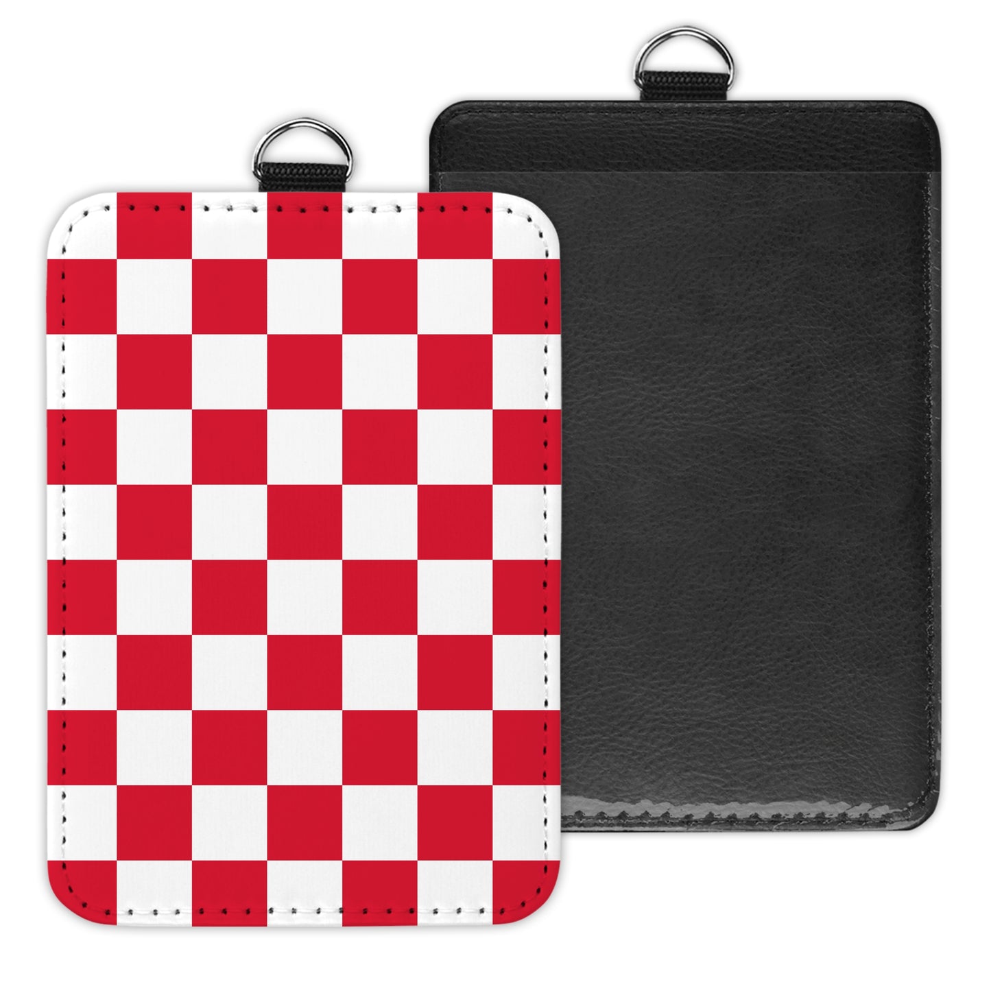 checkerboard - id badge holder