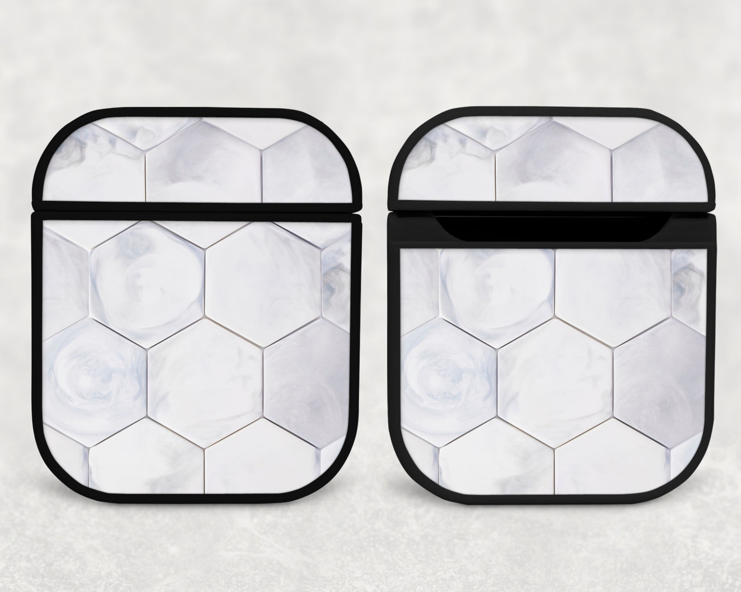 white tiles - airpods case