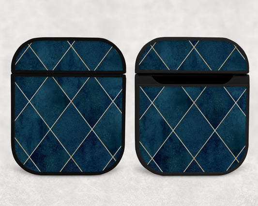 blue tiles - airpods case