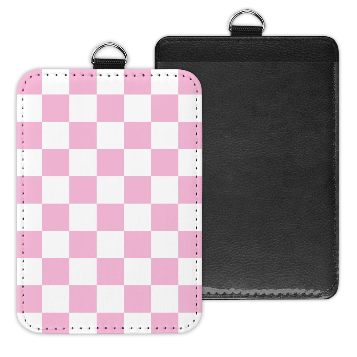 checkerboard - id badge holder