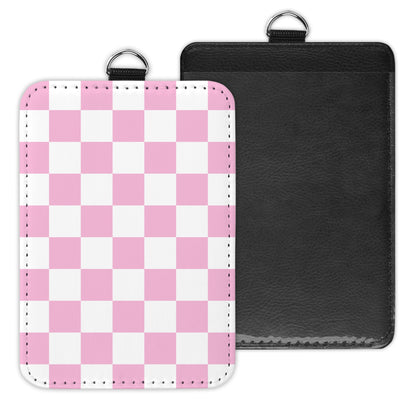 checkerboard - id badge holder