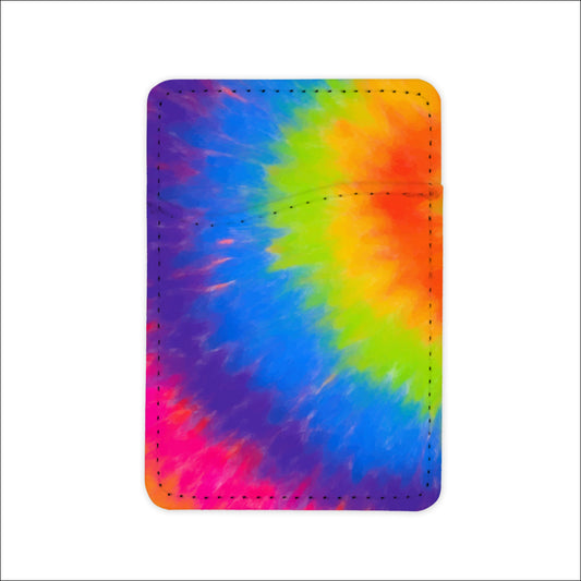 tie dye - phone wallet