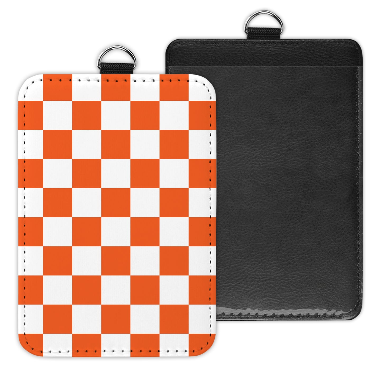 checkerboard - id badge holder