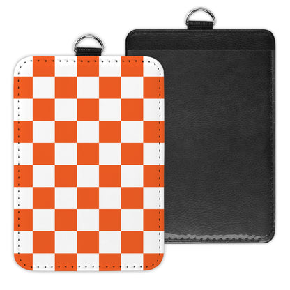 checkerboard - id badge holder