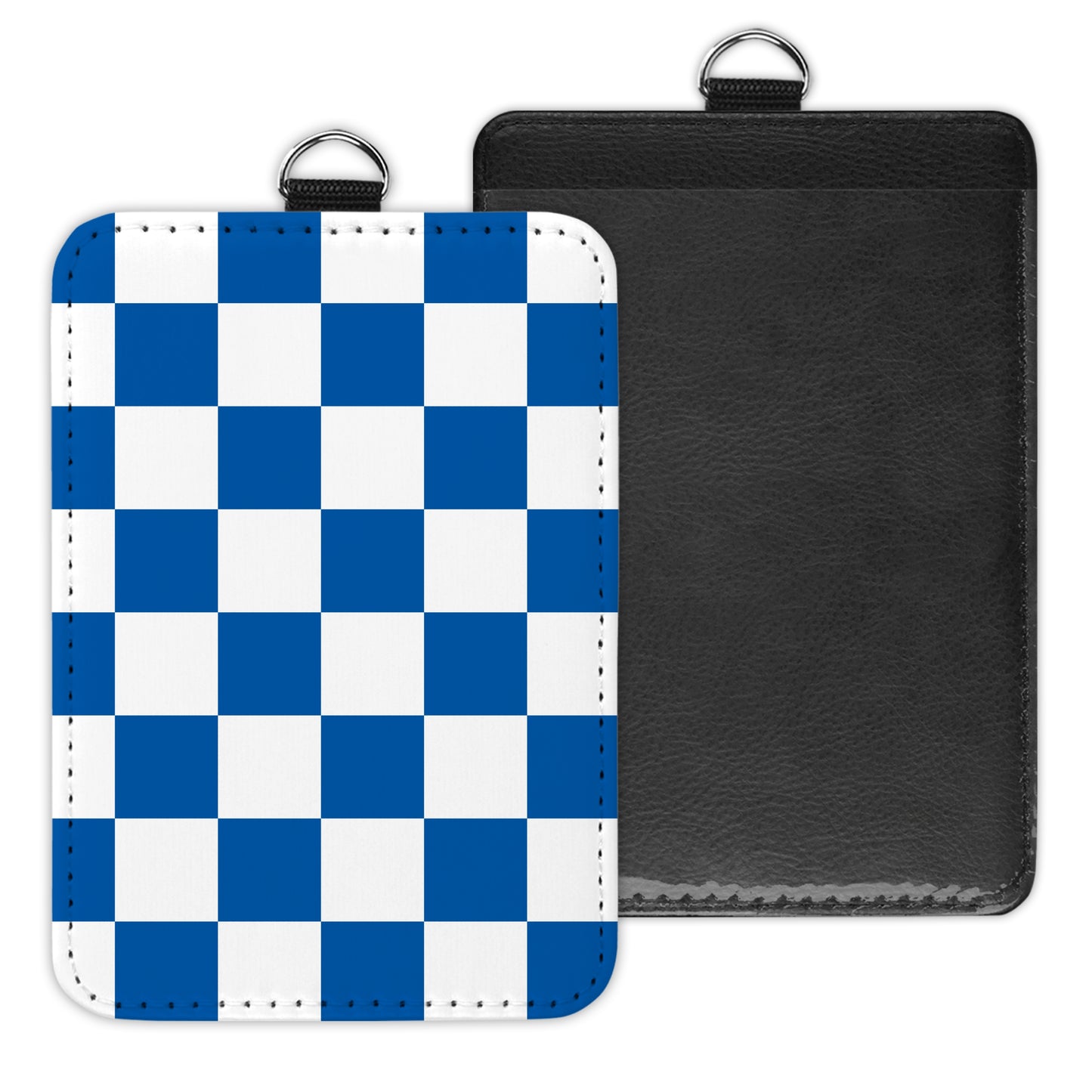 checkerboard - id badge holder