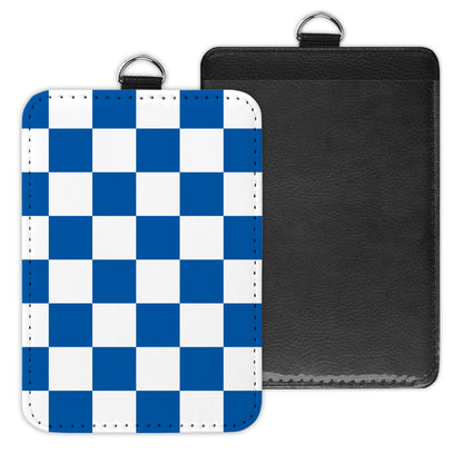 checkerboard - id badge holder