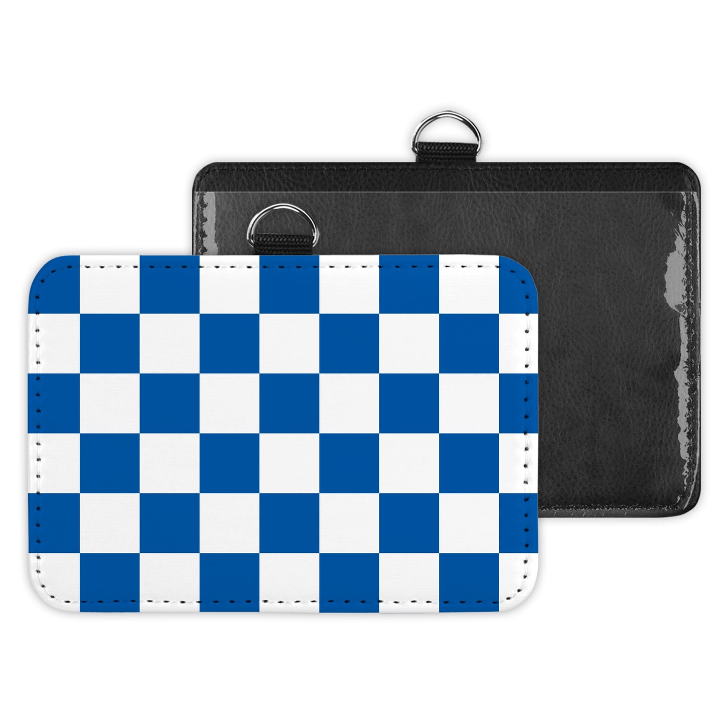 checkerboard - id badge holder