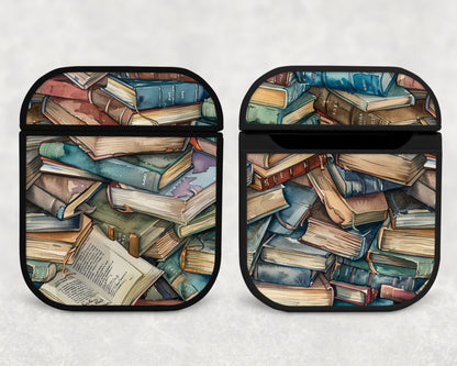 watercolor books - airpods case