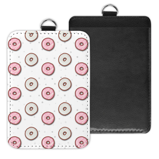 light doughnuts - id badge holder