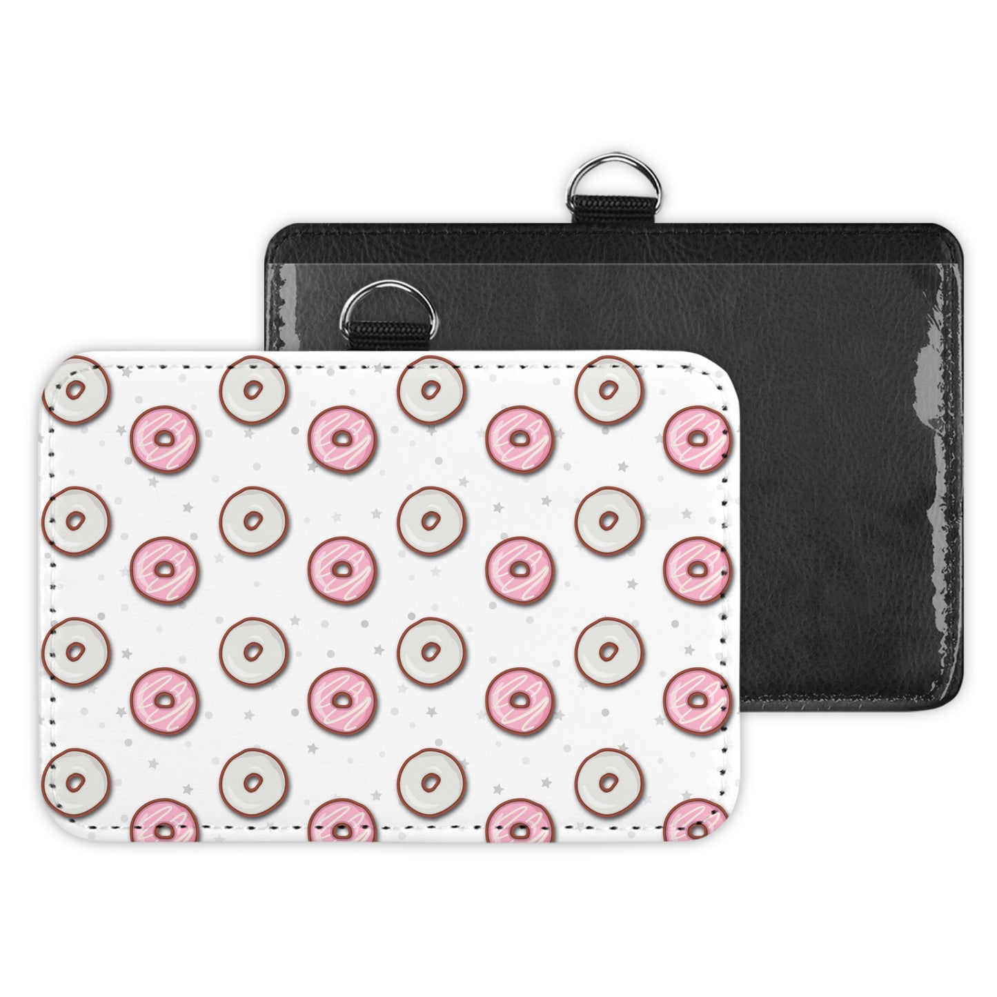 light doughnuts - id badge holder