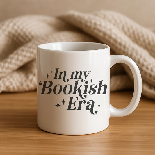 in my bookish era mug