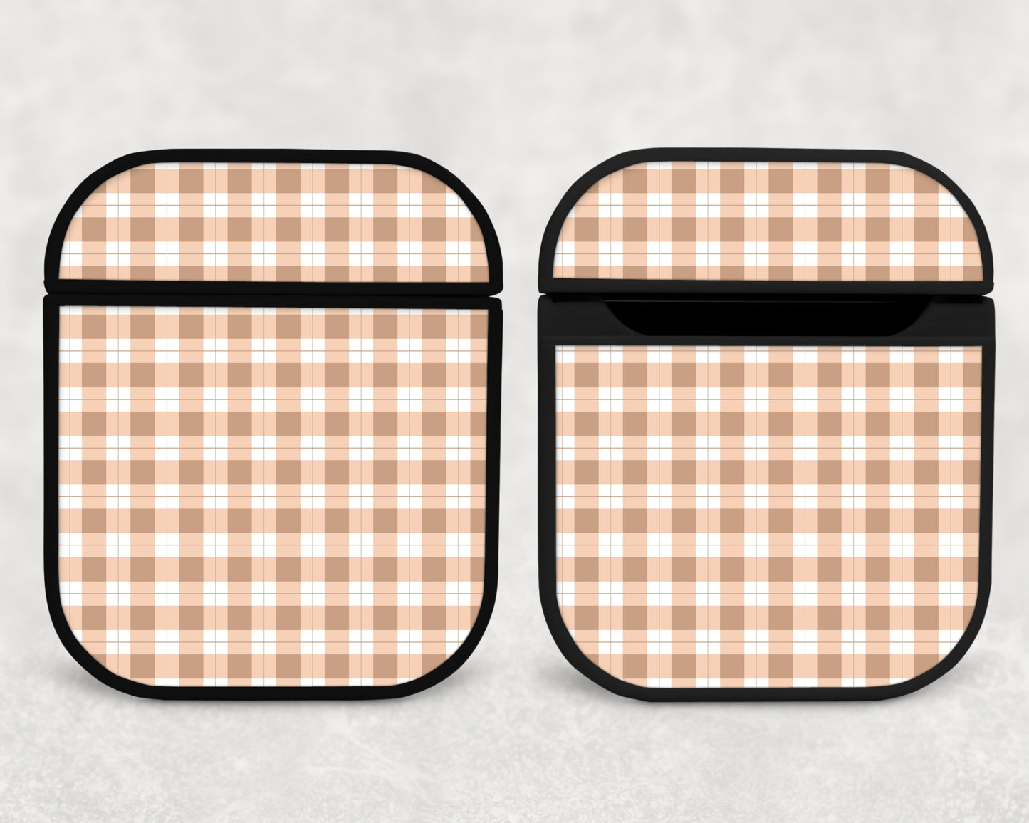 gingham - airpods case