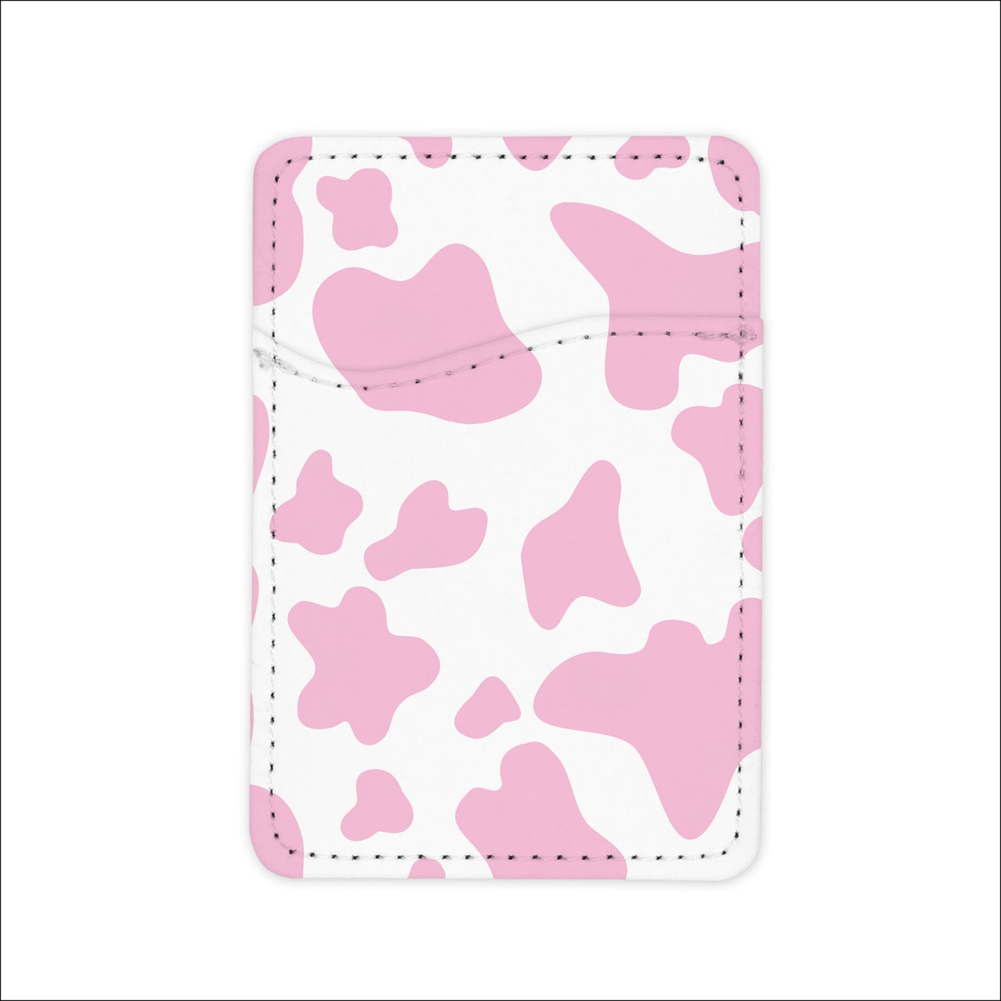 cow print - phone wallet