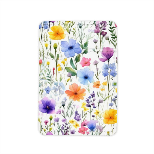 watercolor wildflowers - phone wallet
