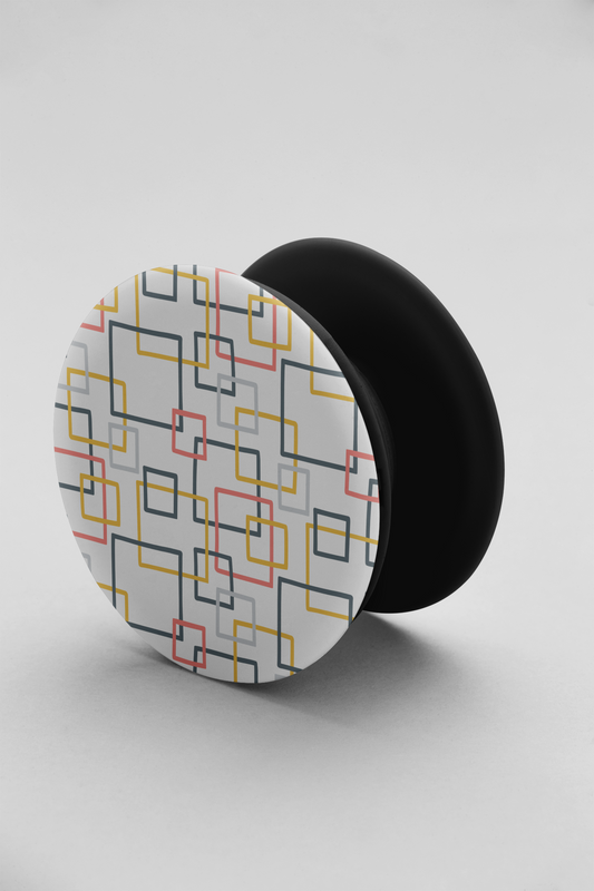 retro squares - phone grip