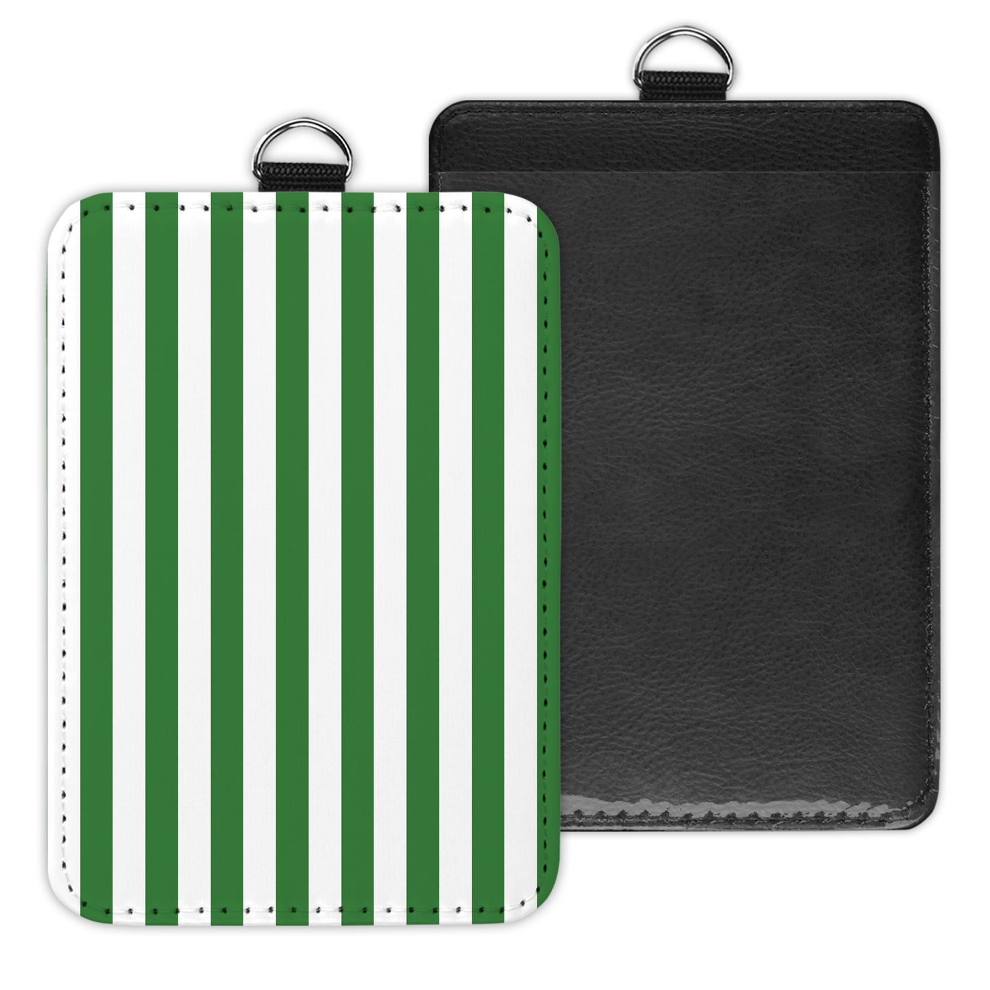 stripes - id badge holder
