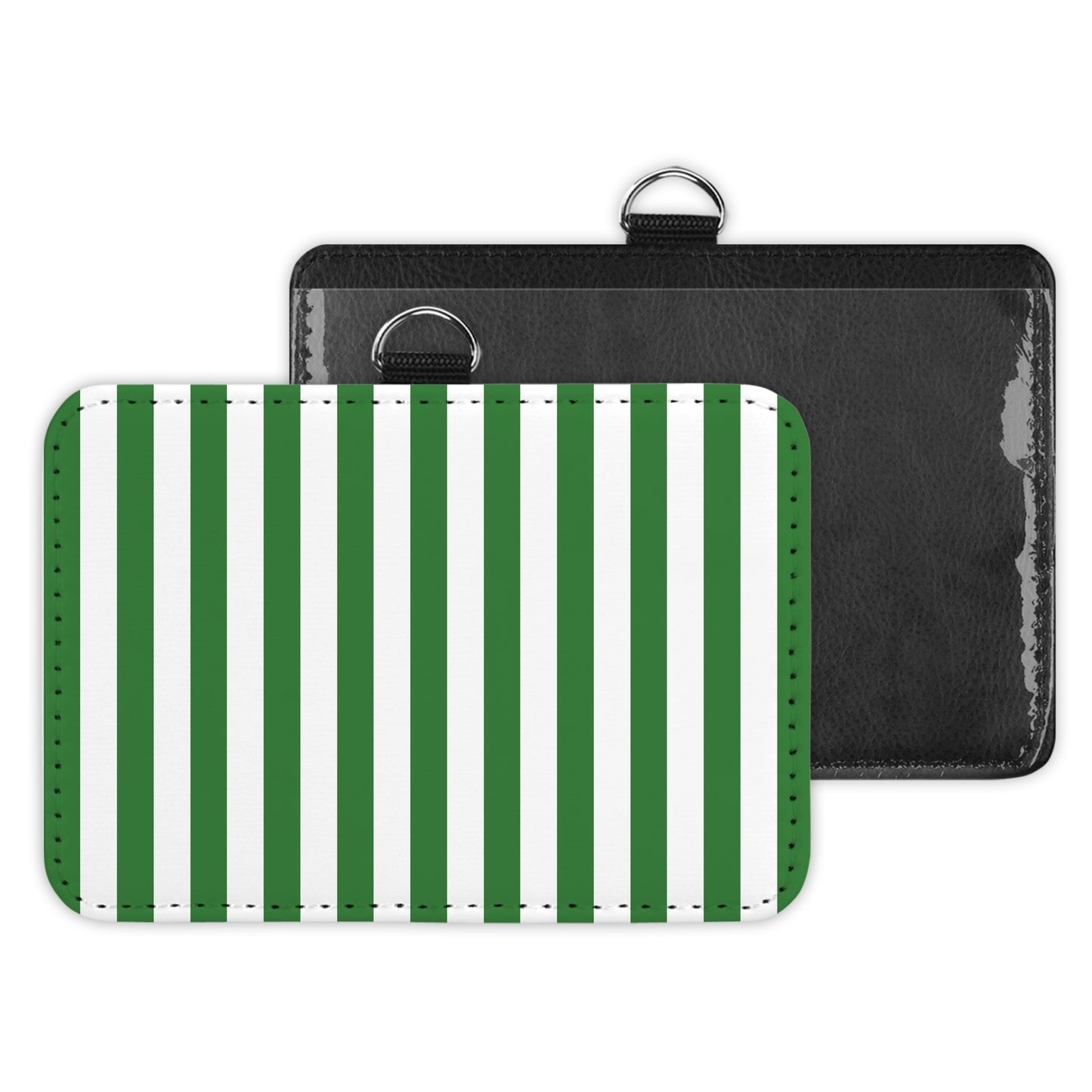 stripes - id badge holder