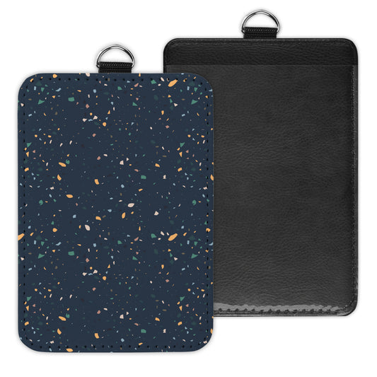 speckles - id badge holder