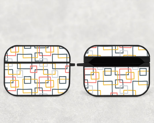 retro squares - airpods case