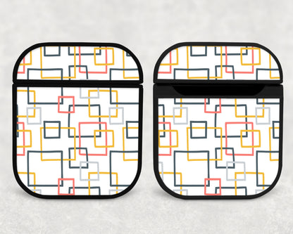retro squares - airpods case