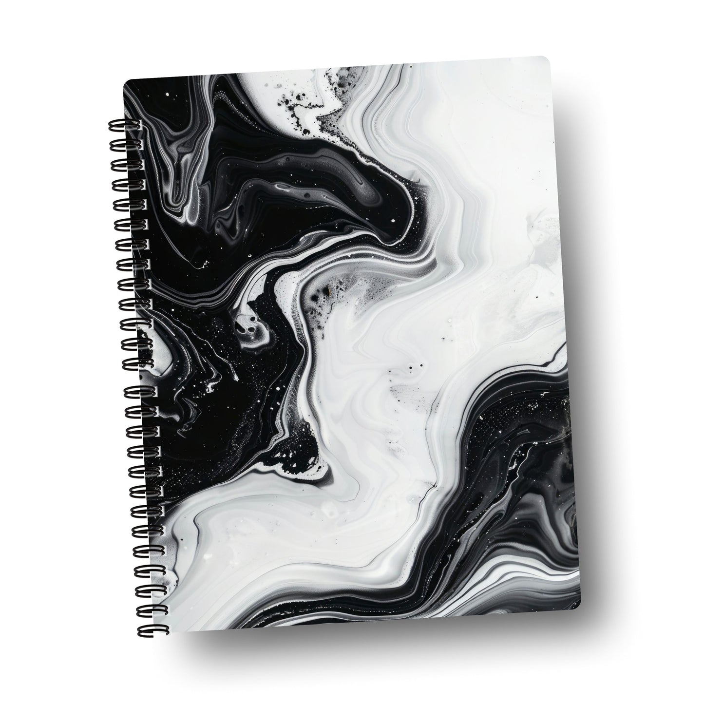 black & white marble - journal