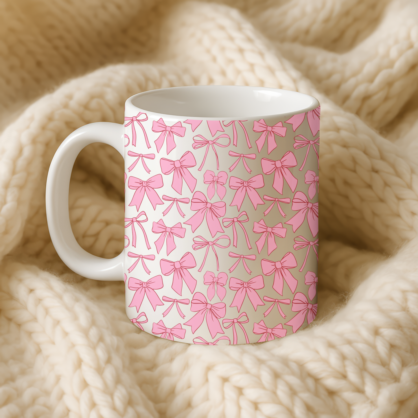pretty in pink mug