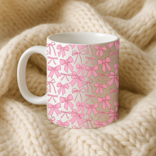 pretty in pink mug