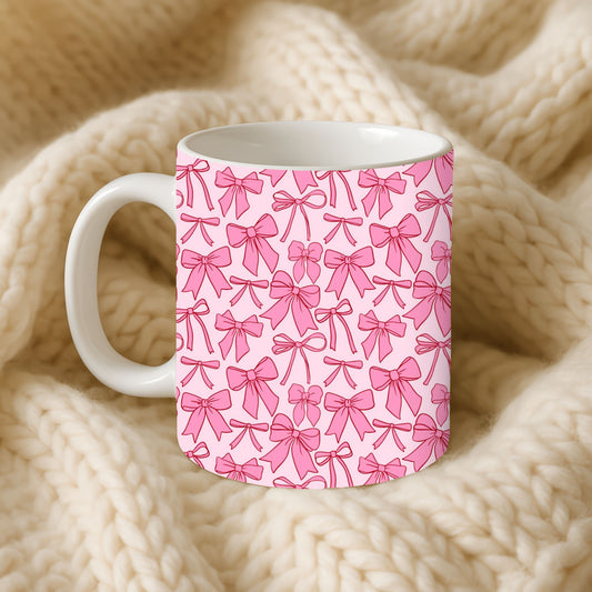 pretty in pink mug