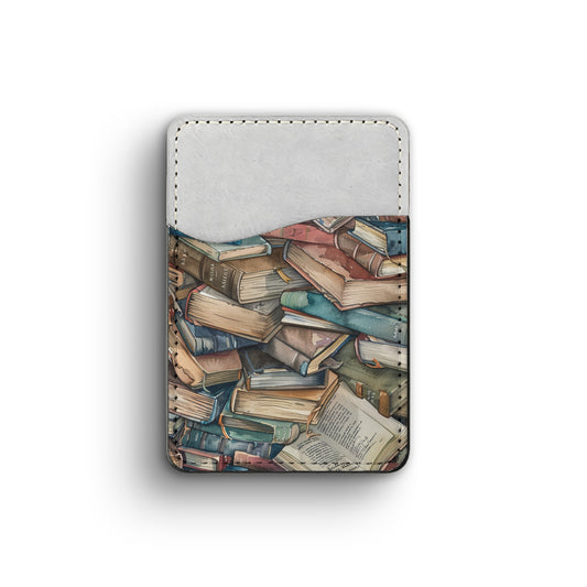 watercolor books - phone wallet