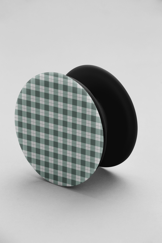 gingham - phone grip