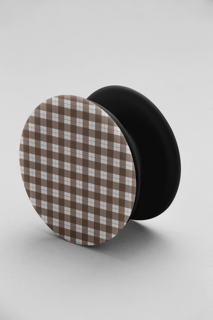 gingham - phone grip