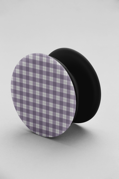 gingham - phone grip