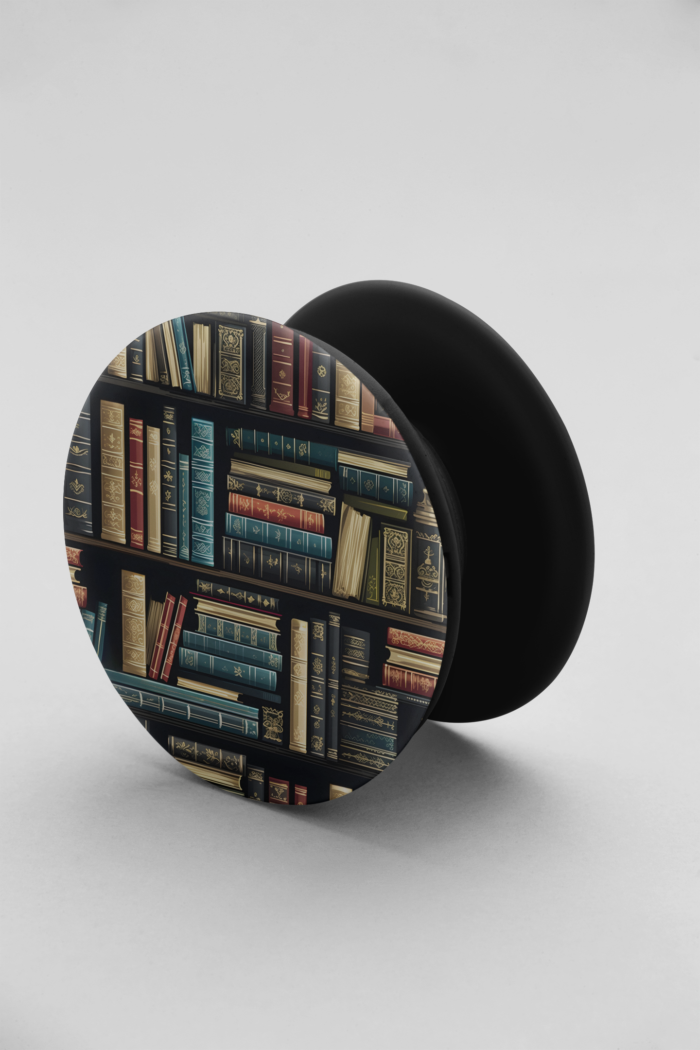 vintage books - phone grip