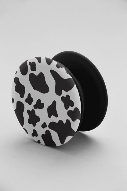 cow print - phone grip