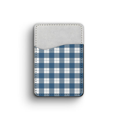 gingham - phone wallet