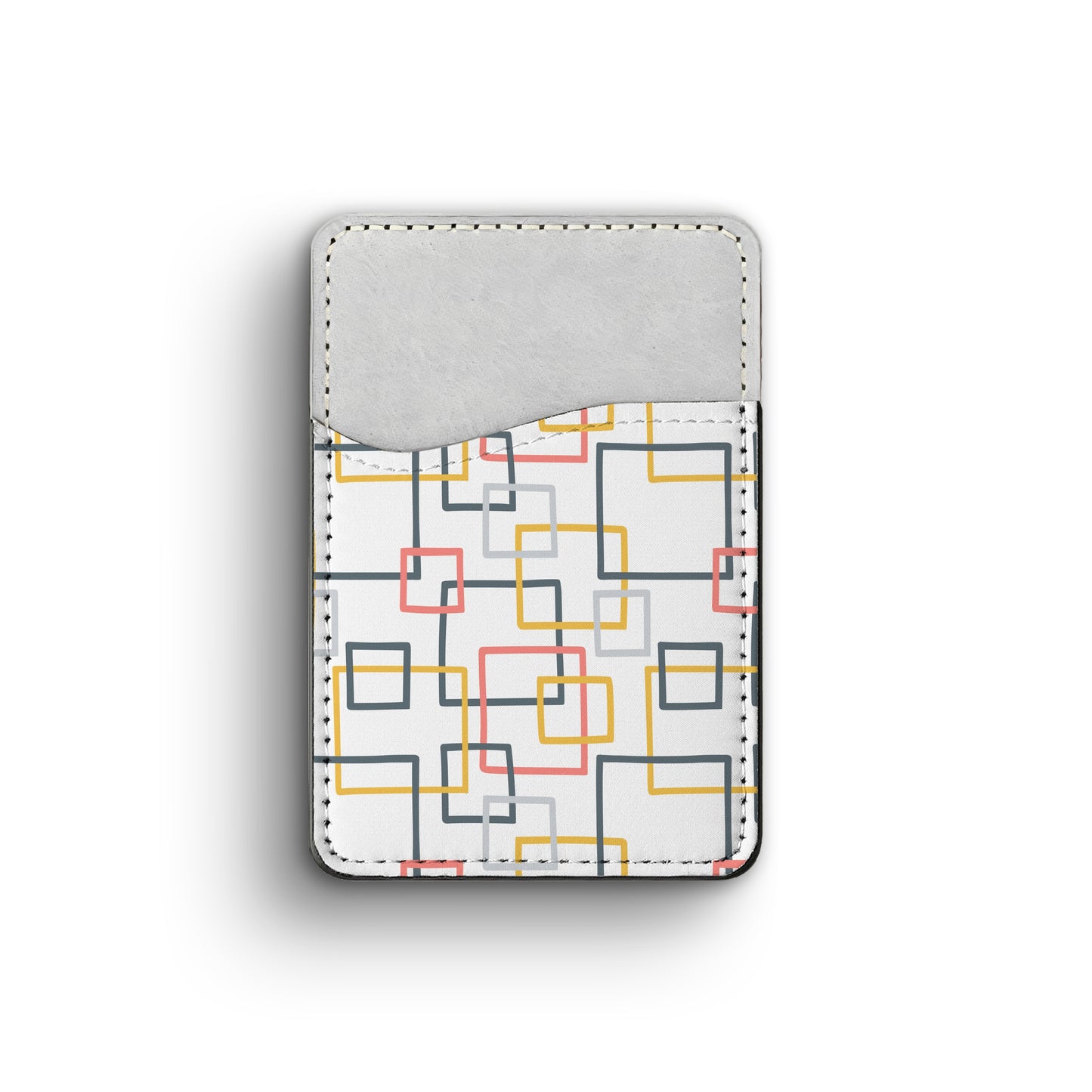 retro squares - phone wallet